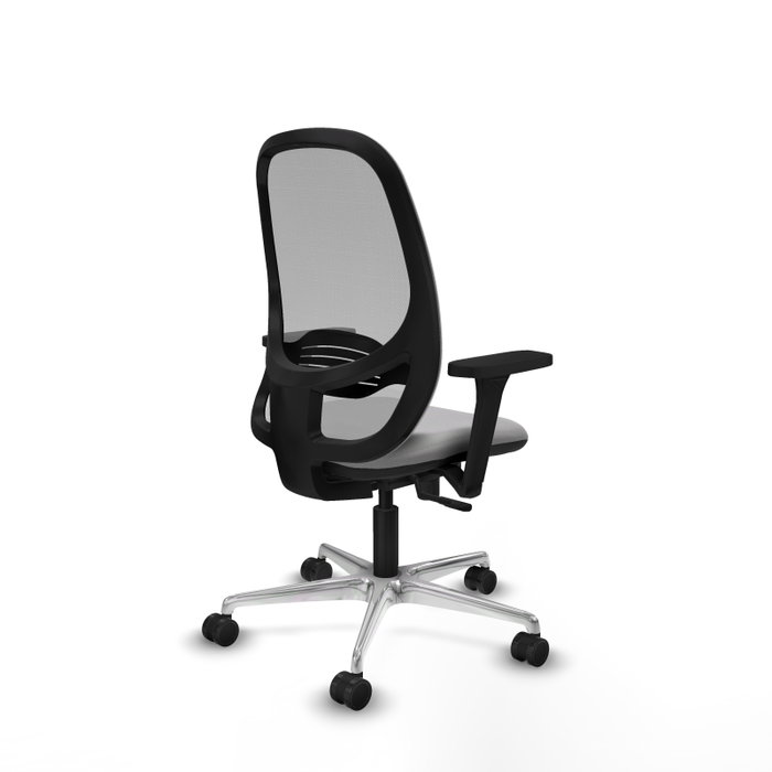PIQUERAS Y CRESPO Silla de oficina Cilanco con Mecanismo Sincro, Gris PIQUERAS Y CRESPO Silla de oficina Cilanco con Mecanismo Sincro, Gris