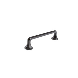 GIUSTI Tirador Zamak Riolita Negro Mate Dist. Agujero 128Mm