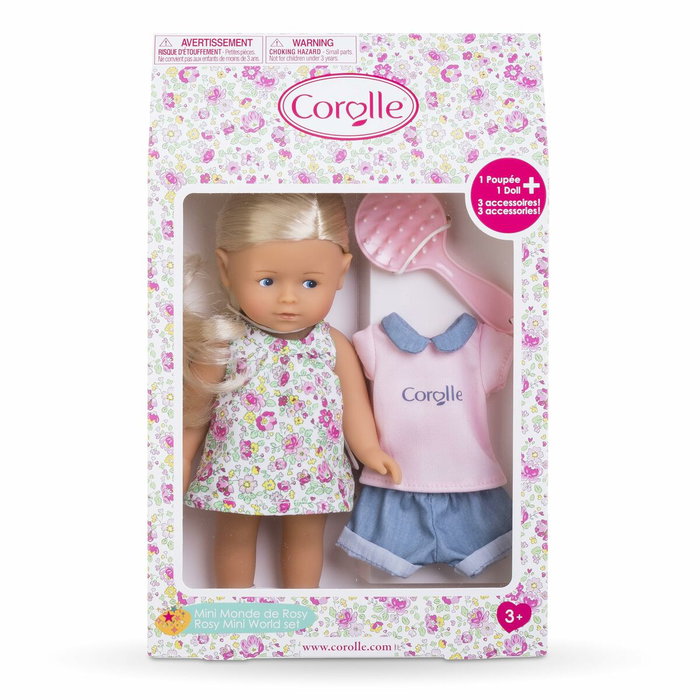 Corolle Caja de muñecas Mini Monde De Rosy - Mes Minis Corolllines Corolle Caja de muñecas Mini Monde De Rosy - Mes Minis Corolllines