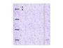 Safta Carpeblock PP Foam 4 Anillas 35mm con Recambio Light Purple Flowers