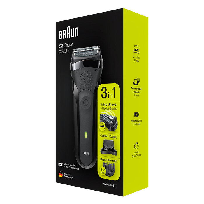 Braun Series 3 300BT Negra