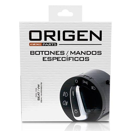 VW Botón Eleva Ventana Eléctrica 1K4959857B Compatible con Seat y Volkswagen (VW) - ORG50202