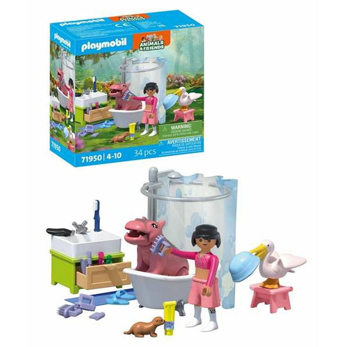 Playmobil Divertido baño de animales Playmobil Divertido baño de animales