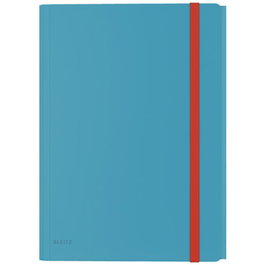 Carpeta De Gomas Y Solapas Leitz Cosy Pp A4 Azul (Set de 10)