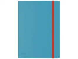 Carpeta De Gomas Y Solapas Leitz Cosy Pp A4 Azul (Set de 10)