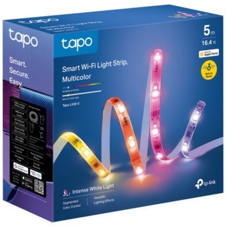 TP-Link Tapo L930-5 Bombilla LED Inteligente Multicolor, Compatible con Alexa y Google Assistant, Wi-Fi, 800 Lúmenes, E27 TP-Link Tapo L930-5 Bombilla LED Inteligente Multicolor, Compatible con Alexa y Google Assistant, Wi-Fi, 800 Lúmenes, E27