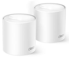 TP-Link Deco X10 Enrutador de Malla Wi-Fi 6 Doble Banda (2.4 GHz / 5 GHz) 1500 Mbps Blanco Pack 2 Unidades