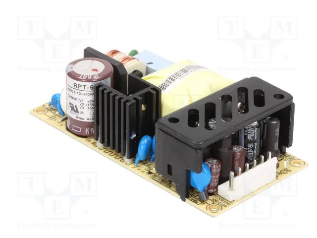 MEAN WELL RPT-60C Fuente de alimentación de impulso abierta de 50W MEAN WELL RPT-60C Fuente de alimentación de impulso abierta de 50W