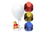 Wondee Lampara LED Disney Winnie the Pooh con Globo Cambiante de Colores, Forma 36 cm