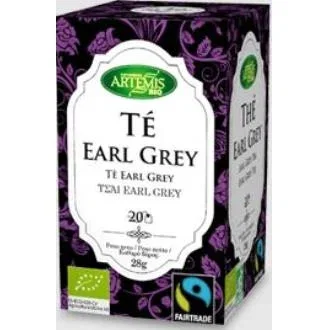 ARTEMIS BIO Té Earl Grey 20 filtros de agricultura ecológica ARTEMIS BIO Té Earl Grey 20 filtros de agricultura ecológica