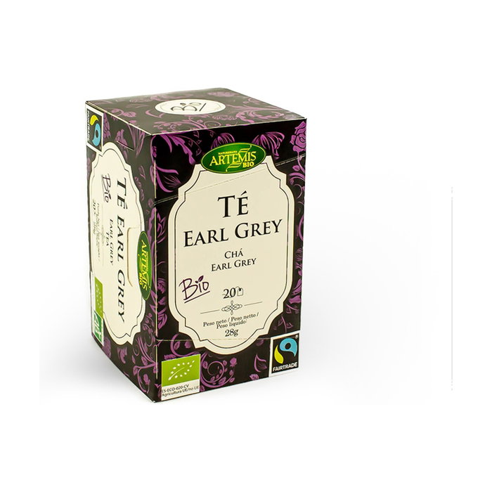 ARTEMIS BIO Té Earl Grey 20 filtros de agricultura ecológica ARTEMIS BIO Té Earl Grey 20 filtros de agricultura ecológica