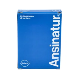 LUIGCO Ansinatur 30 Cap. Suplemento Relajante con Valeriana, Pasiflora y Magnesio