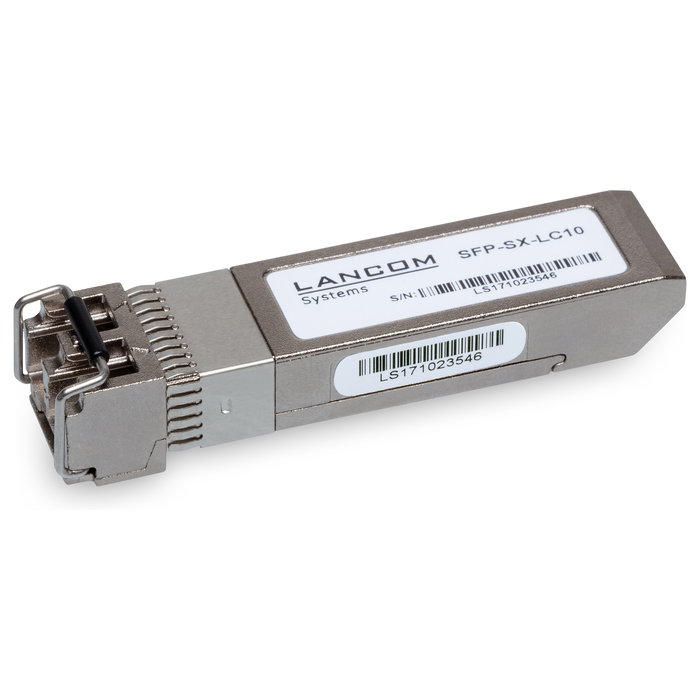 LANCOM SFP-SX-LC10 Transceptor SFP+ Fibra Óptica 10000 Mbit/s LC SR SO 300m DDM Acero Inoxidable LANCOM SFP-SX-LC10 Transceptor SFP+ Fibra Óptica 10000 Mbit/s LC SR SO 300m DDM Acero Inoxidable