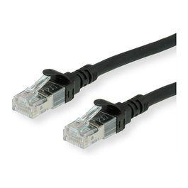 ROLINE Patchkabel Cat.6A S/FTP (PiMF) 0,5 m Negro