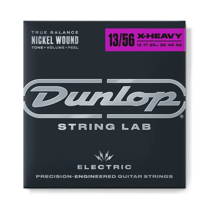 Dunlop Eléctrica Níquel 13-56 Cuerdas para Guitarra Eléctrica