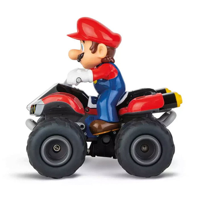 CARRERA Moto Quad Mario radio control Mario Kart, Escala 1:20, Edad +6 años, Juguete para Exterior