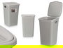 Stefanplast Pongotodo Elegance 50L Gris Claro 36x55x38 cm (Set de 6)
