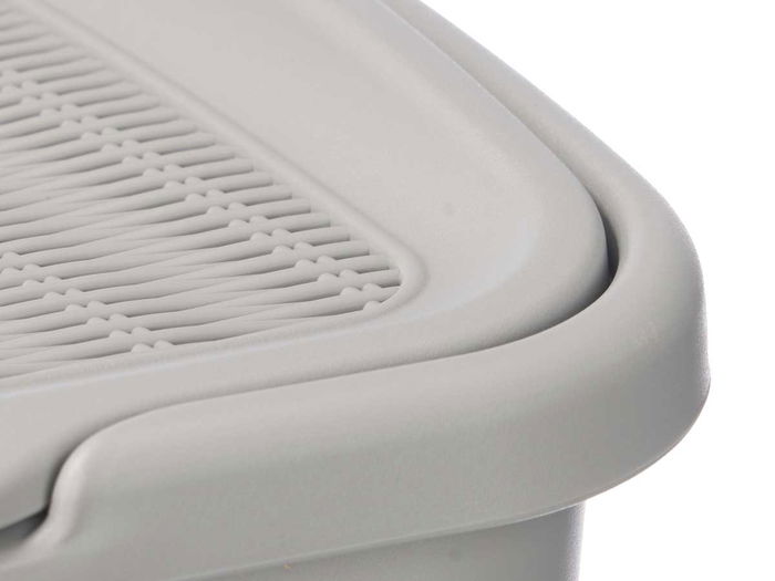 Stefanplast Pongotodo Elegance 50L Gris Claro 36x55x38 cm (Set de 6)