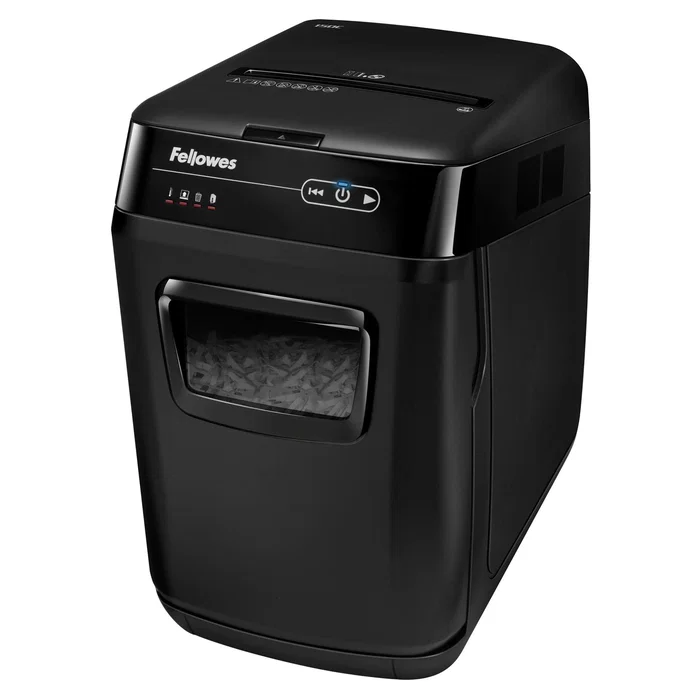 Fellowes AutoMax 150C Destructora de Papel Automática, Corte Cruzado, Negro/Gris Fellowes AutoMax 150C Destructora de Papel Automática, Corte Cruzado, Negro/Gris