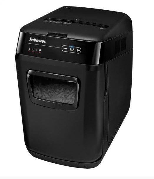 Fellowes AutoMax 150C Destructora de Papel Automática, Corte Cruzado, Negro/Gris Fellowes AutoMax 150C Destructora de Papel Automática, Corte Cruzado, Negro/Gris