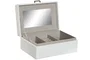 DKD Home Decor Joyero Tradicional Blanco 7 x 12 x 18 cm (4 Unidades)