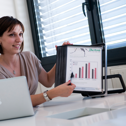 Carpeta Fundas (Tarifario) Tarifold Veo Sobremesa A4 10 Fundas Carpeta Fundas (Tarifario) Tarifold Veo Sobremesa A4 10 Fundas