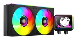 Mars Gaming ML-VISIONII240 Negro ARGB con Pantalla IPS 2,8 pulgadas, 240 mm