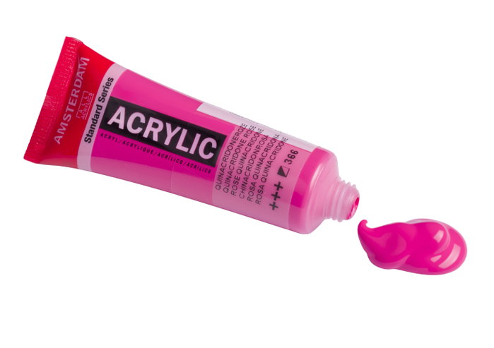 Amsterdam Rosa Quinacridona 366 Acrílico 20 ml