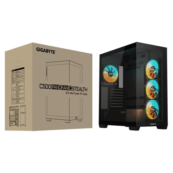 Gigabyte C500 Panoramic Stealth Negro