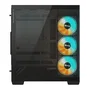 Gigabyte C500 PANORAMIC STEALTH Caja PC Gaming Midi Torre Negro, ATX, Mini-ATX, Mini-ITX, Ventana Lateral de Vidrio, Filtro Antipolvo