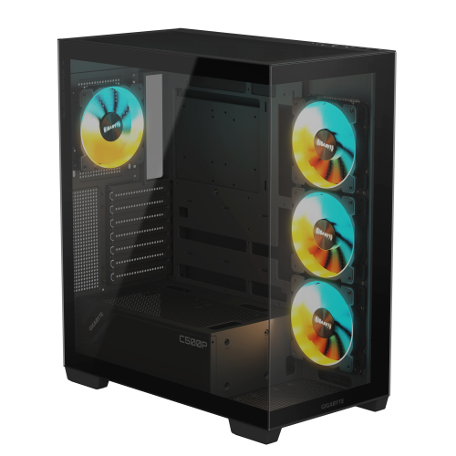 GIGABYTE C500 Panoramic Stealth Negro GIGABYTE C500 Panoramic Stealth Negro