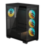 GIGABYTE C500 Panoramic Stealth Negro