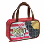 Oh My Pop Bolso Chocolat Rosa con Dos Asas y Cadena de Hombro, 13x15x24 cm