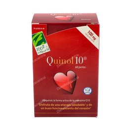 Cien por Cien Natural Quinol 10 100Mg. 60 Perlas