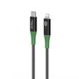 MicroConnect Cable USB-C a Lightning Smart Charge MFI 2m Negro/Verde