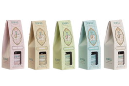 DKD Home Decor Aceite de Esencias Cristal Rahga Surtido de 5 Unidades