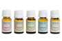 DKD Home Decor Aceite de Esencias Cristal Rahga Surtido de 5 Unidades