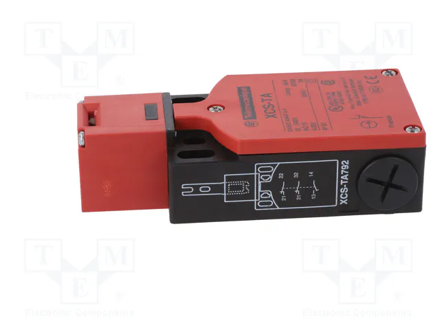 TELEMECANIQUE SENSORS XCSTA792 Interruptor de seguridad a llave rojo TELEMECANIQUE SENSORS XCSTA792 Interruptor de seguridad a llave rojo