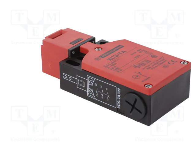 TELEMECANIQUE SENSORS XCSTA792 Interruptor de seguridad a llave rojo TELEMECANIQUE SENSORS XCSTA792 Interruptor de seguridad a llave rojo