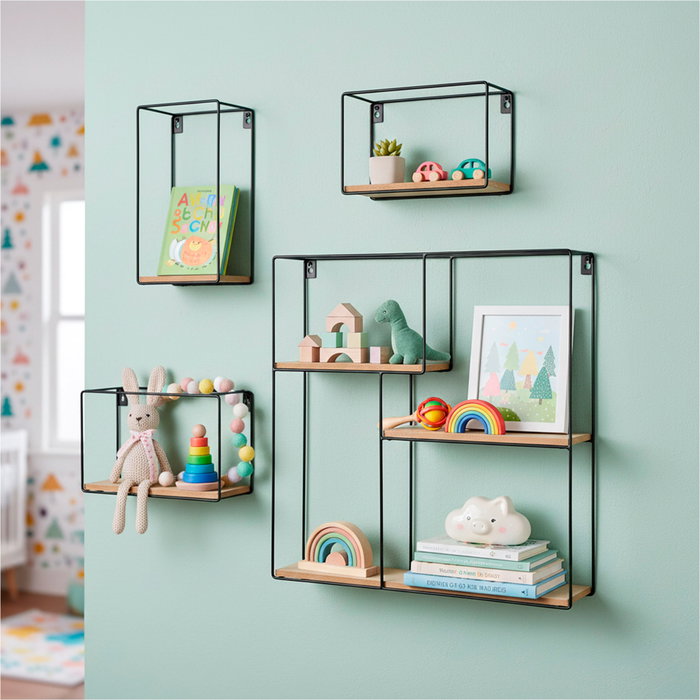 MAX HOME-SET 4 Estantes 490x490x110 mm