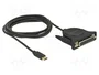 DeLOCK 62980 Adaptador USB Type-C™ a DB25 paralelo