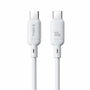 Baseus Silky Series Cable de carga Type-C 100W 2m Blanco