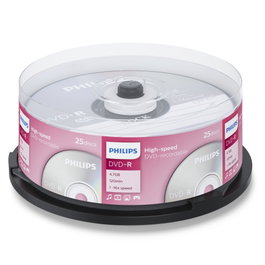 Philips DVD-R DM4S6B25F/00 4,7GB 16x (25 unidades)