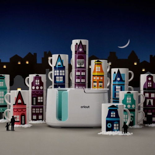 Taza Personalizable para Plotter de corte Cricut STACK CERAMIC 4 Piezas