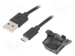 AKYGA Cable para cargar Huawei Band, 0,5m, Negro