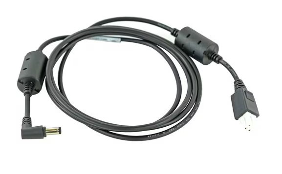 Zebra Cable de alimentación CBL-DC-388A1-01, 12V 4.16A, 1,8 m, Negro