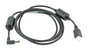 Zebra Cable de alimentación CBL-DC-388A1-01, 12V 4.16A, 1,8 m, Negro