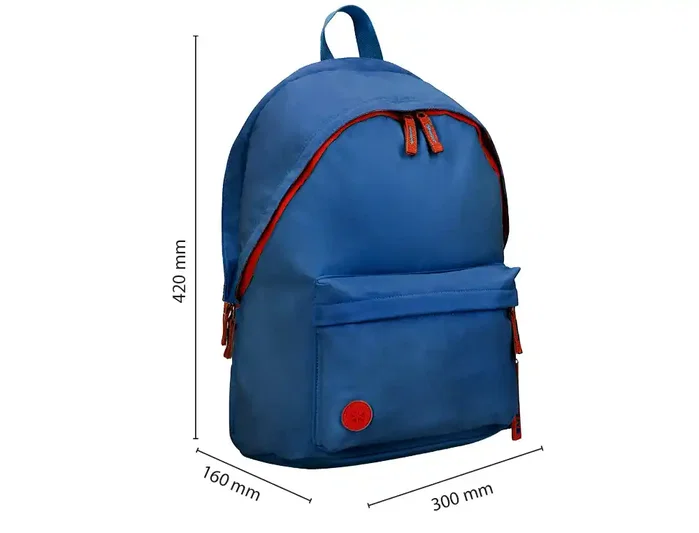 Antartik Mochila Basic Pack con bolsillo para portátil Azul marino 20 l