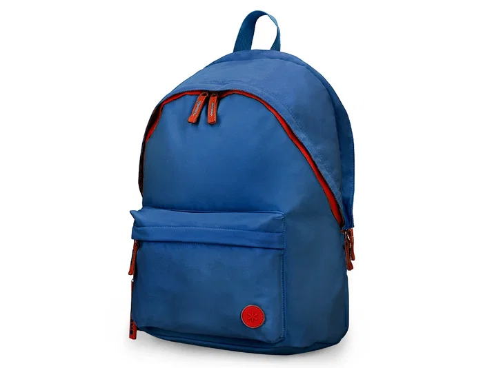 Antartik Mochila Basic Pack con bolsillo para portátil Azul marino 20 l