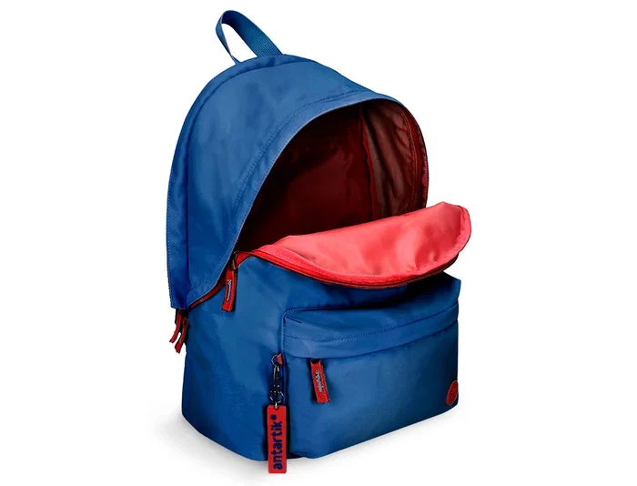 Antartik Mochila Basic Pack con bolsillo para portátil Azul marino 20 l